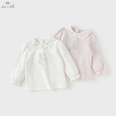Baby Girl Long Sleeve Cotton Top